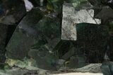 Apple-Green Cubic Fluorite Crystal Cluster - Erongo Mountains #332621-1